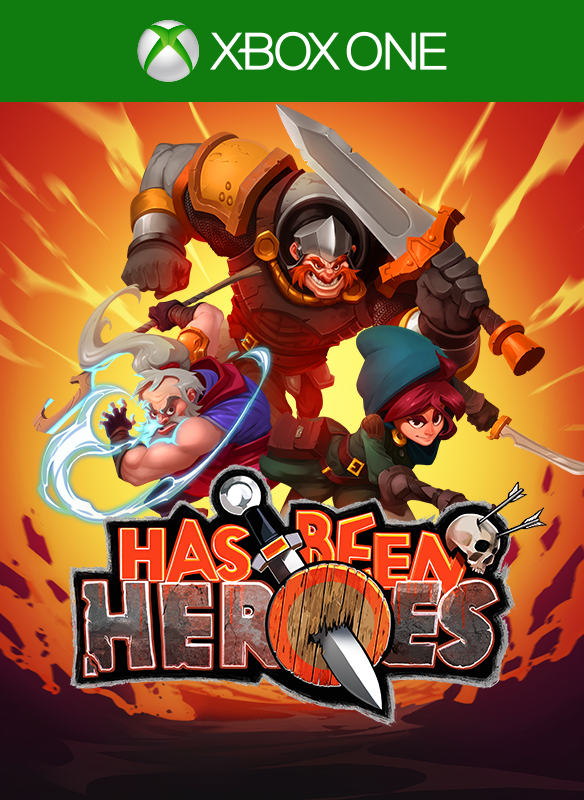 Has-Been Heroes box art for Xbox One